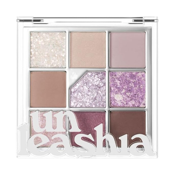 UNLEASHIA Glitterpedia Eye Palette NO.4 All of Lavender Fog