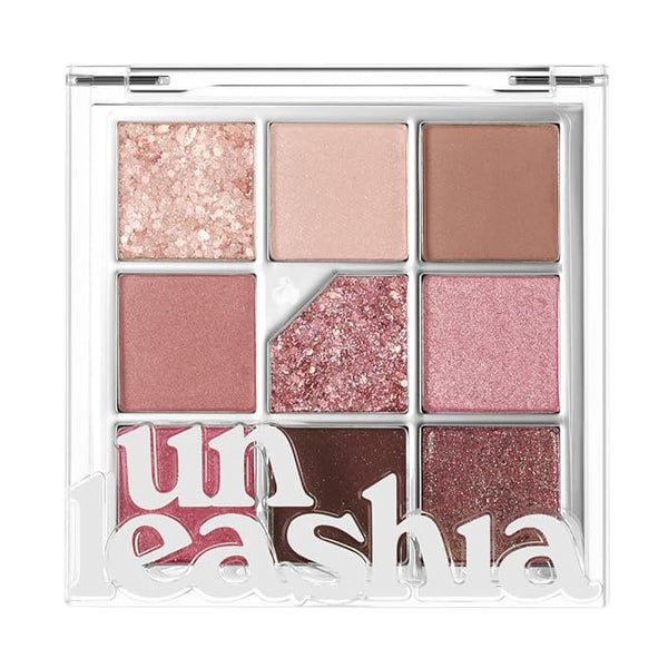 UNLEASHIA Glitterpedia Eye Palette NO.5 All of Dusty Rose